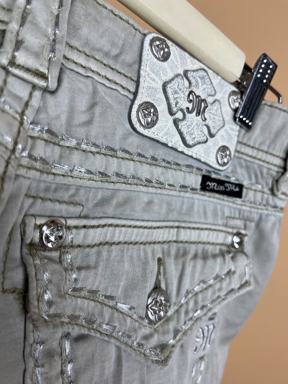 Y2K 'Miss Me' Micro Shorts