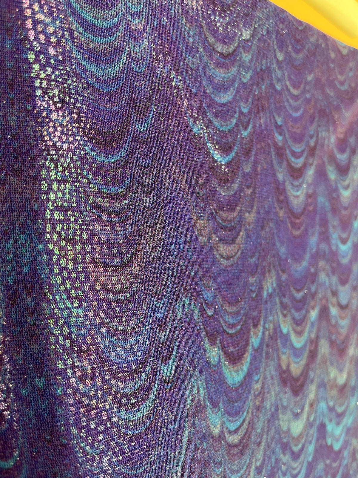 Y2K Double Layered Irridescent Skirt - 8