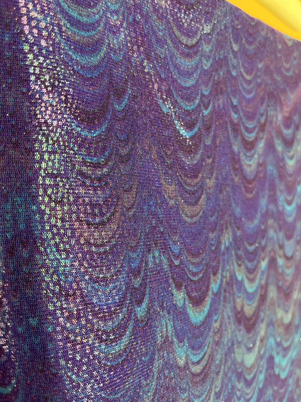 Y2K Double Layered Irridescent Skirt