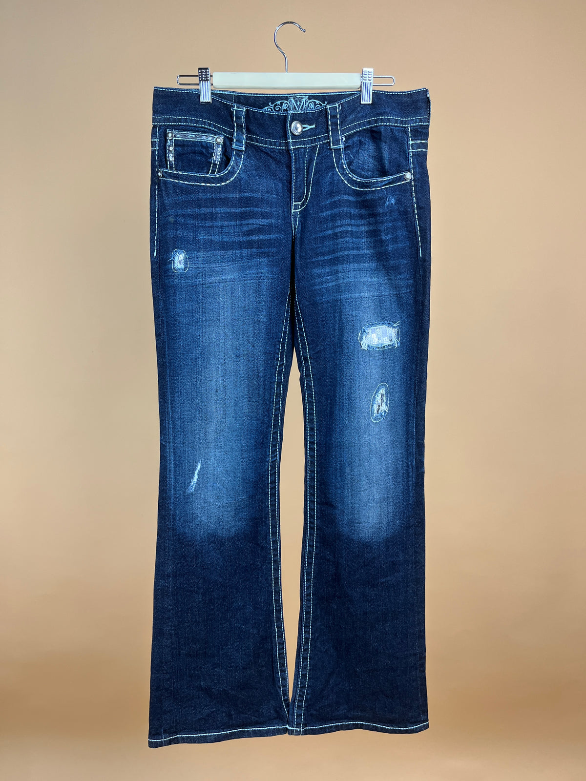 Y2K Maurices Dark Wash Sequence Jeans