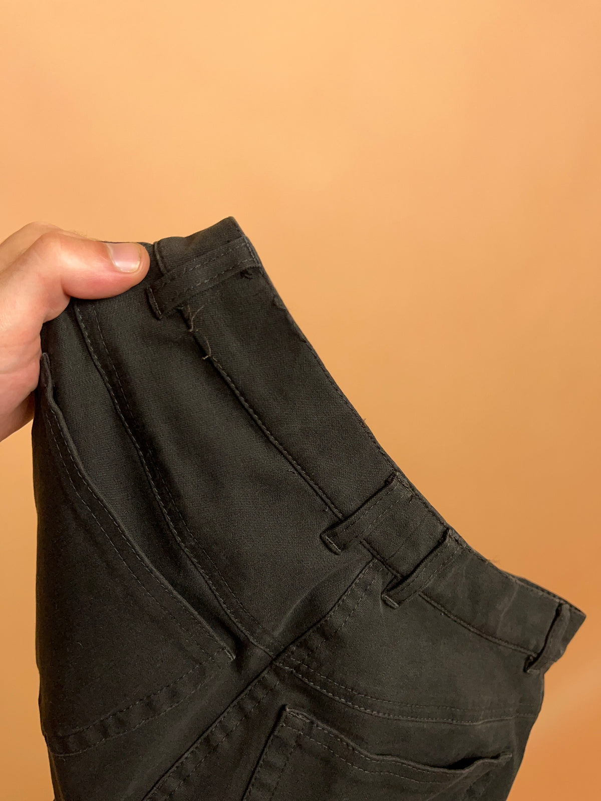 Y2K Escada Chocolate Brown Straight-Leg Five-Pocket Trouser - 26.5"