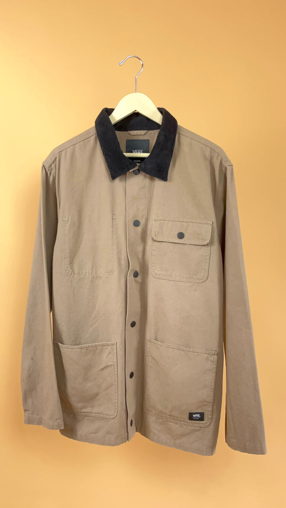 'Vans'' Tan Canvas Chore Jacket