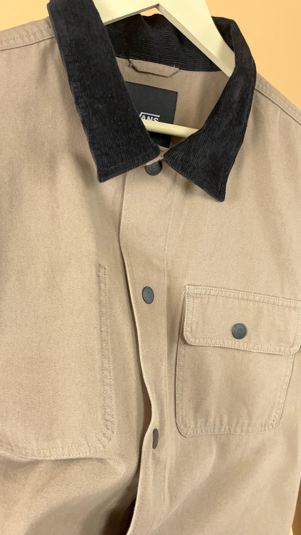 'Vans'' Tan Canvas Chore Jacket