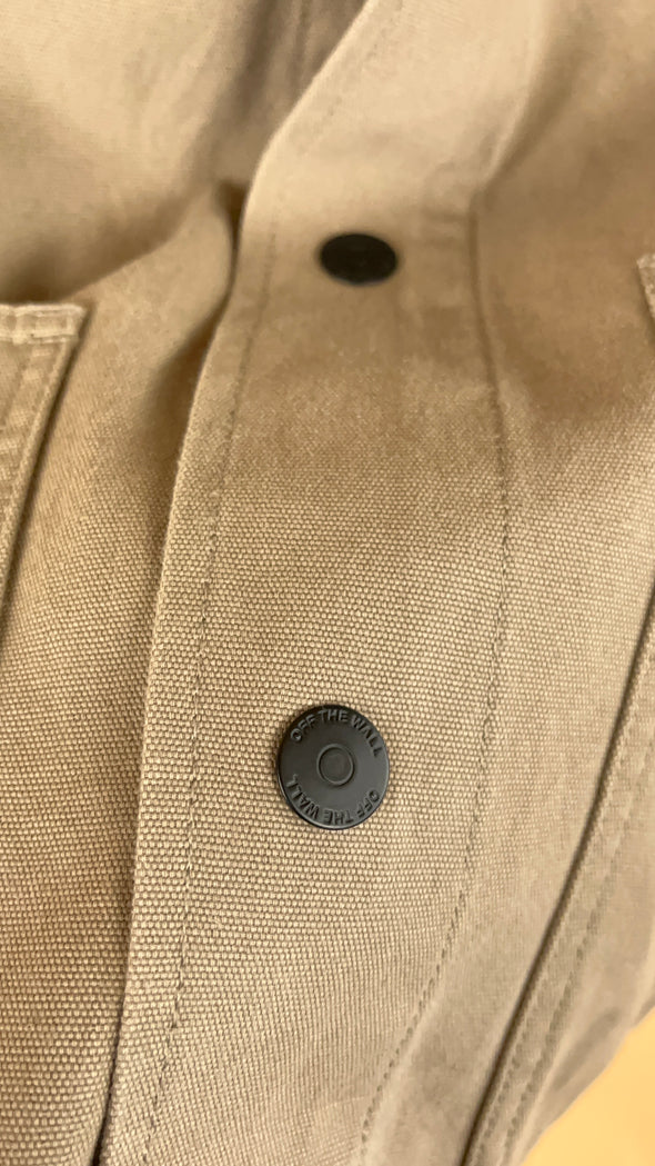 'Vans'' Tan Canvas Chore Jacket