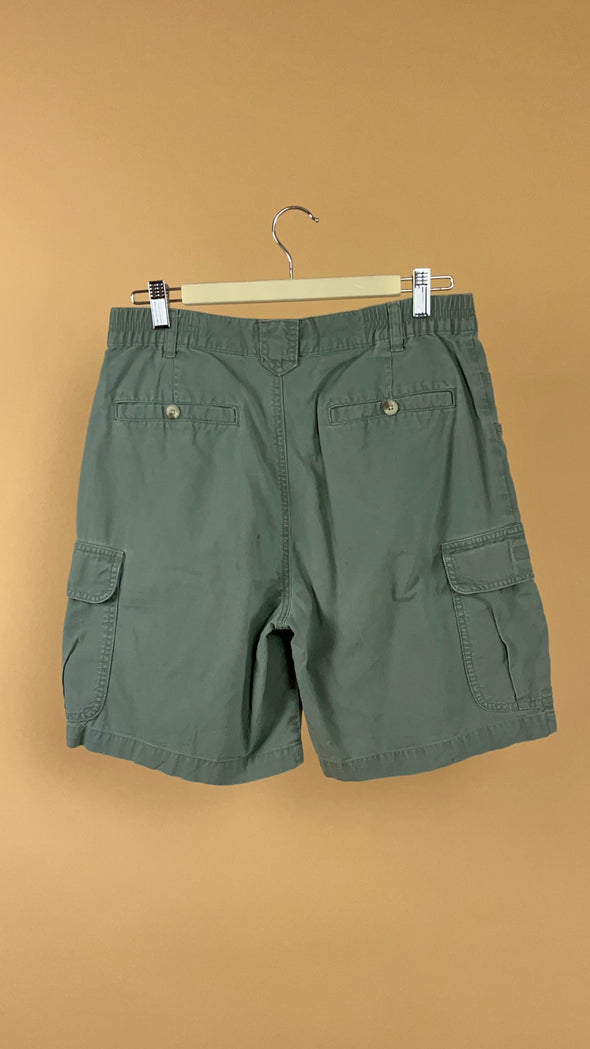 'Columbia' Sage Green Cargo Shorts