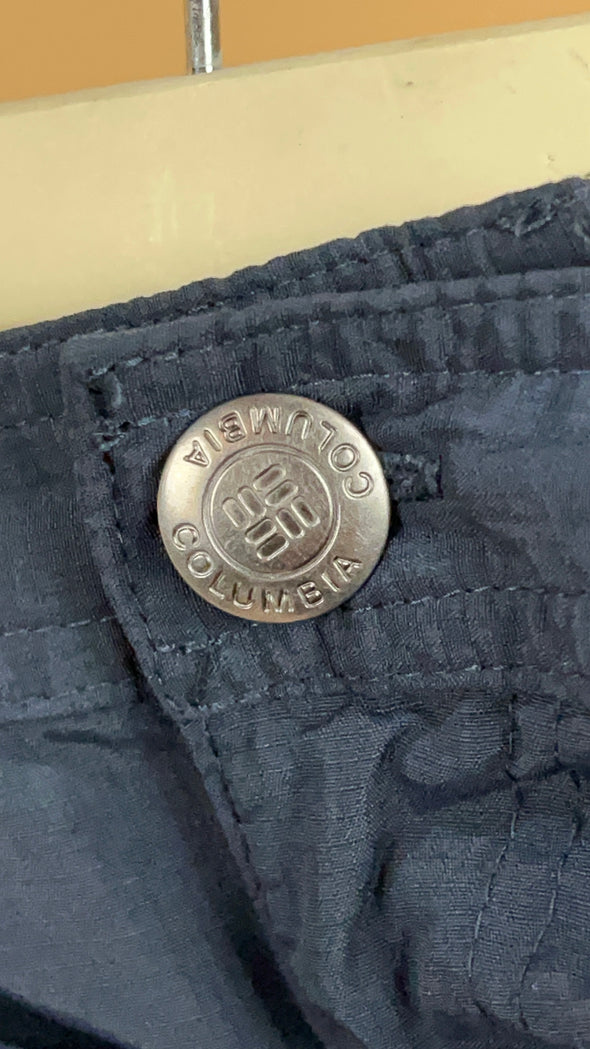 'Columbia' Black Hiking Shorts