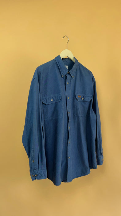 'Carhartt' Denim Long Sleeve Button-Up Shirt