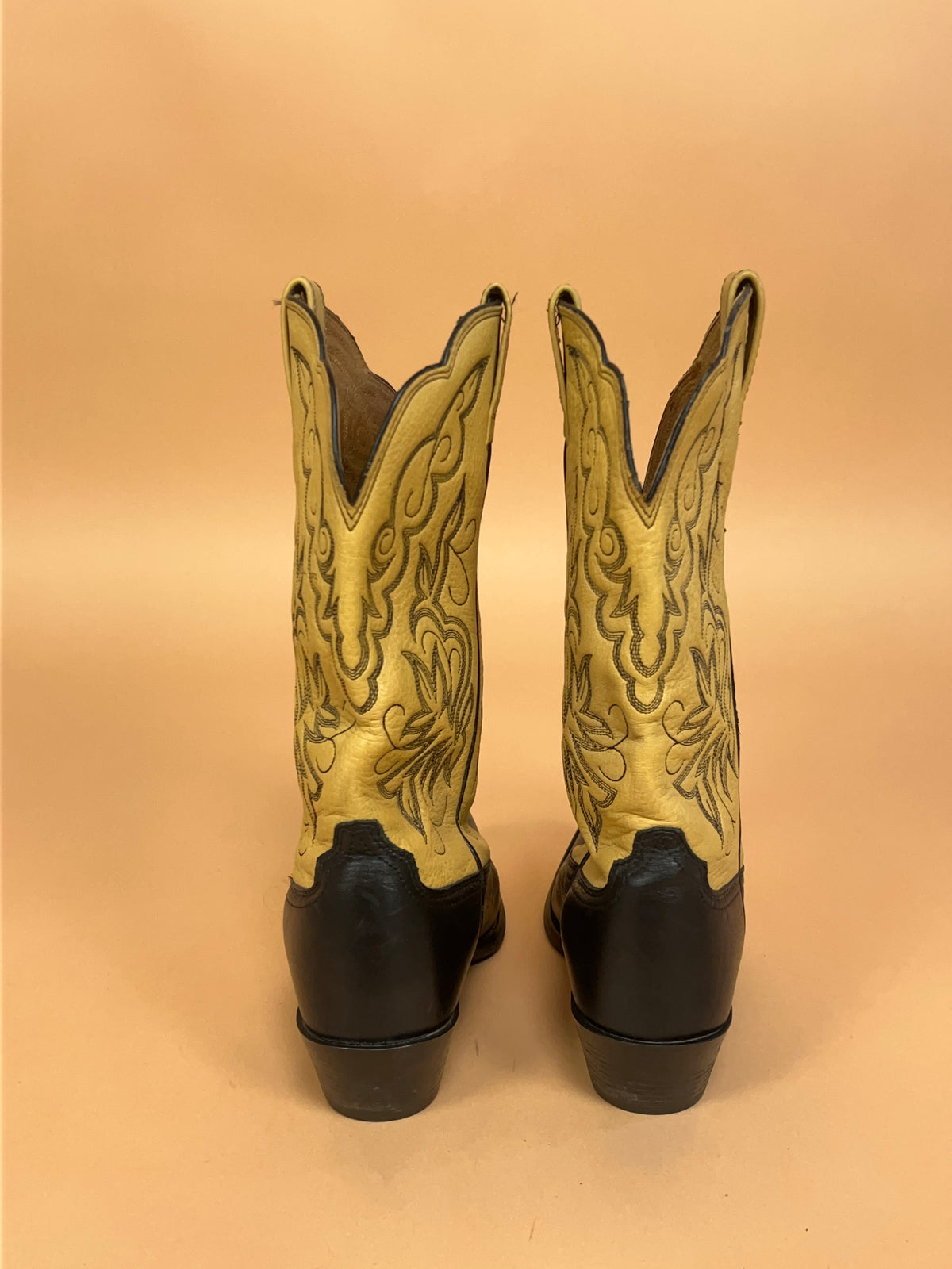 Y2K Tan Leather Ariat Western Boots - AU 10 Womens