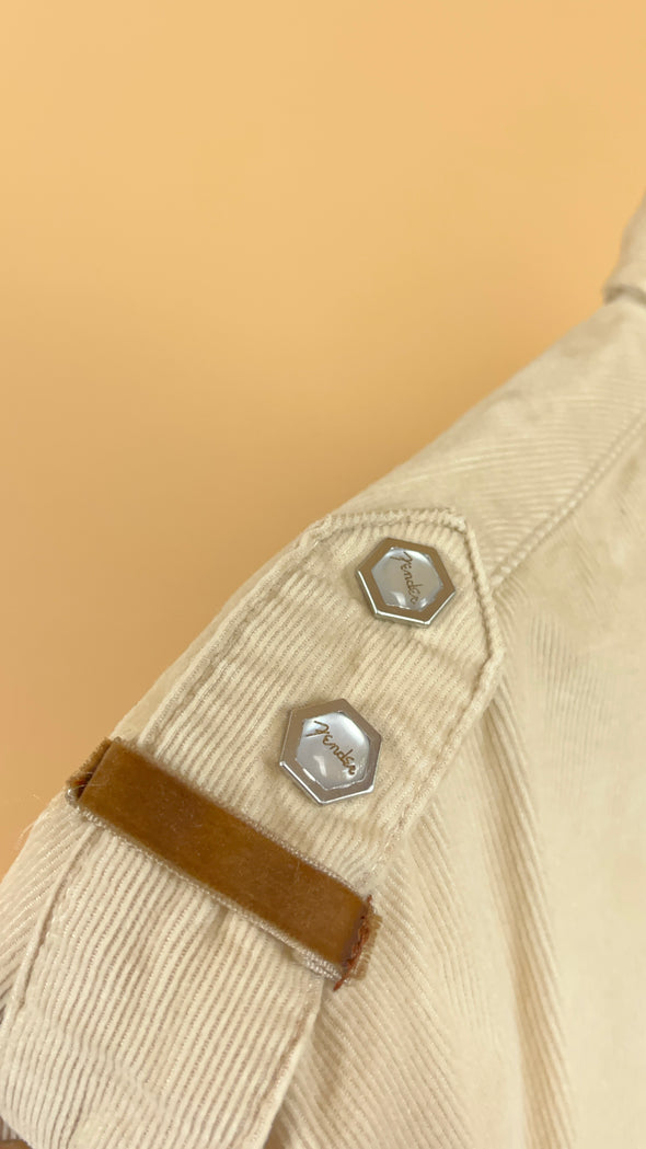 Y2K 'Fender' Rock 'n' Roll Corduroy Shirt