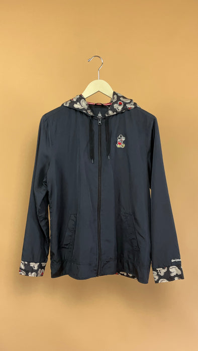 Disney 'Mickey Mouse' Black Windbreaker