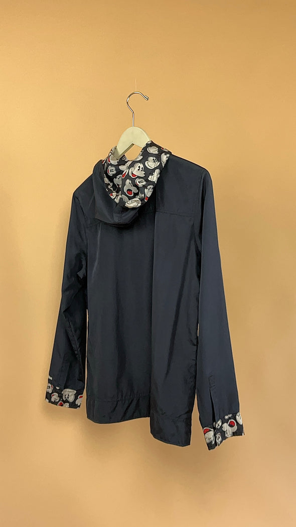 Disney 'Mickey Mouse' Black Windbreaker