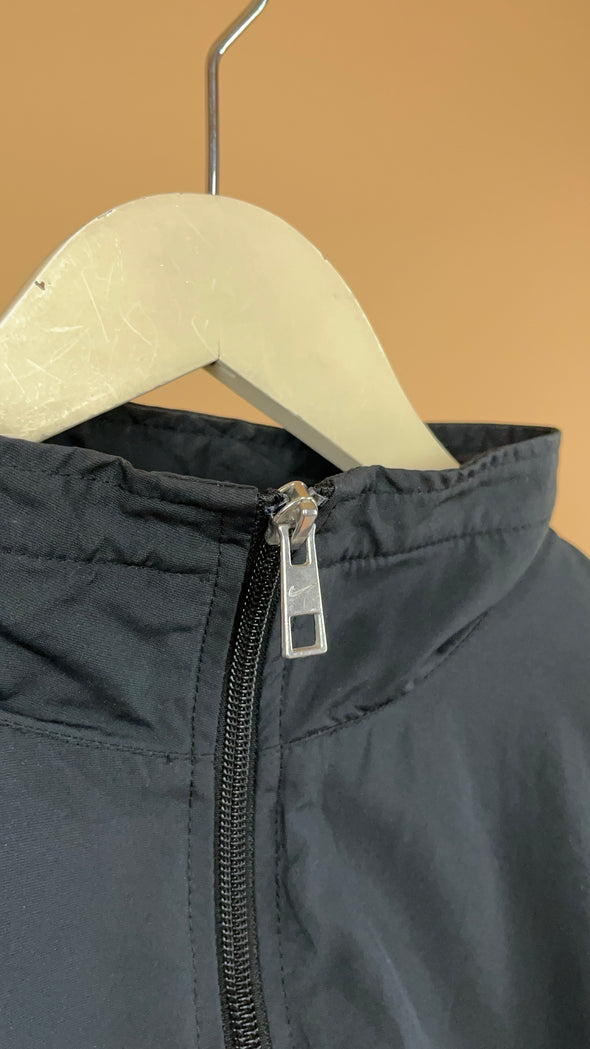 'Nike' Black Windbreaker