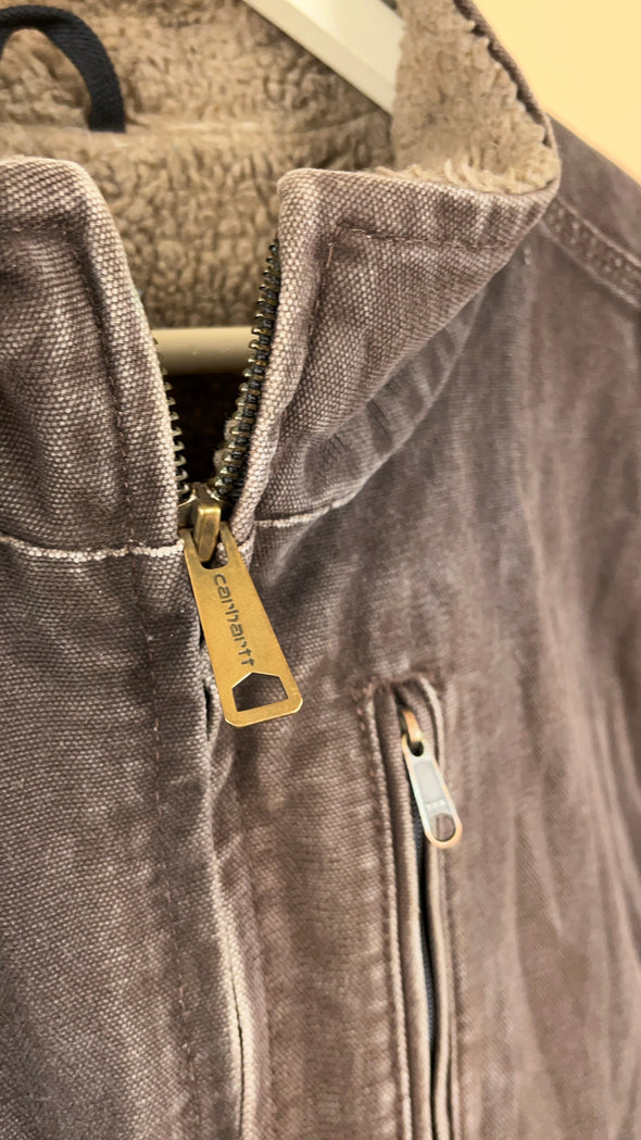 'Carhartt' Rugged Canvas Brown Workwear Gilet