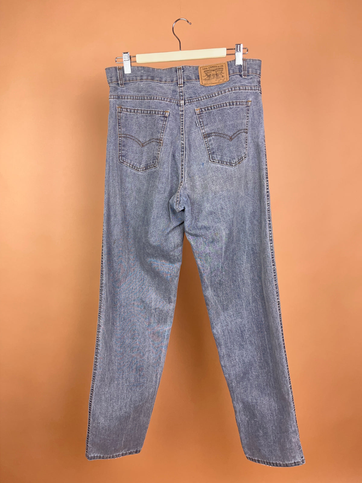 Y2K Levi's Mid Wash Straight Leg Jeans - Made In USA - 32" Mens