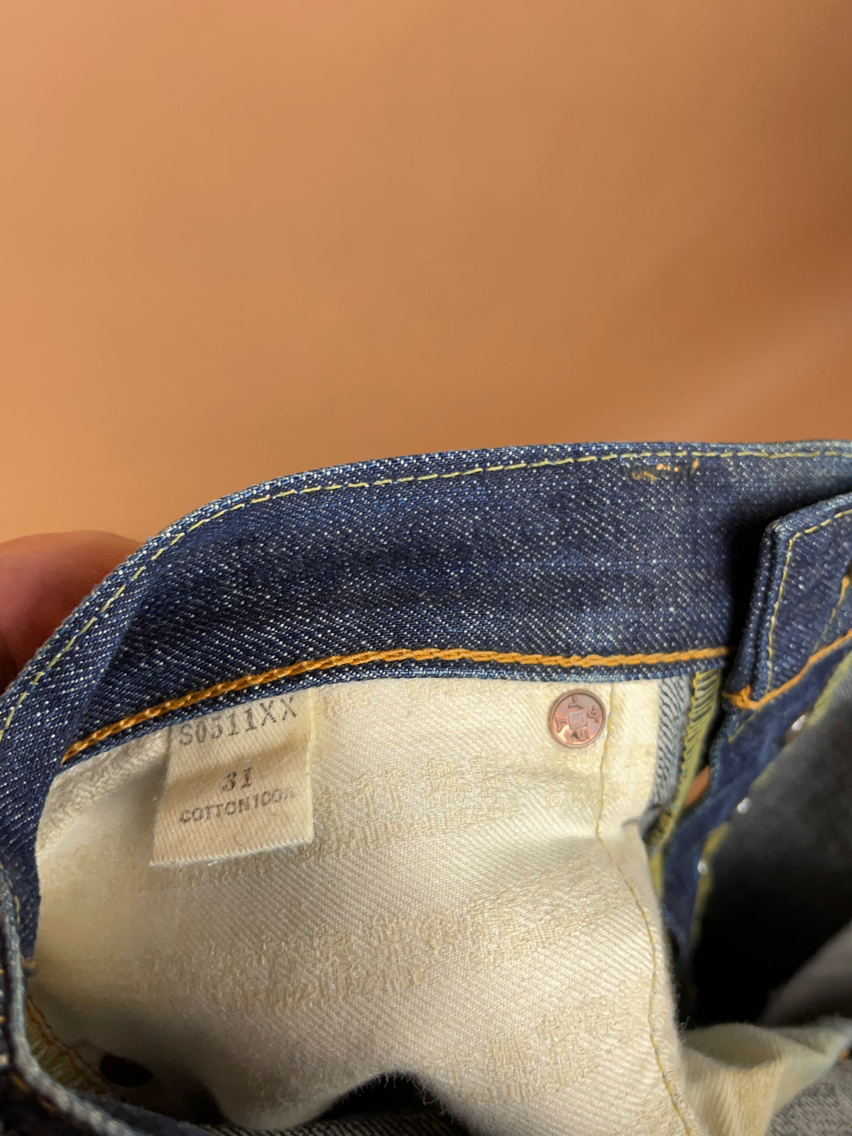 2020 Samurai Jeans Selvedge Raw Denim Jeans - Made in Japan - 33" Mens