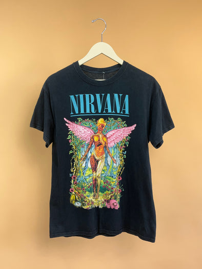 1990's Nirvana “In Utero” Graphic Band T-Shirt