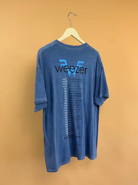 Weezer "Blue Album Tour" Graphic Band T-Shirt