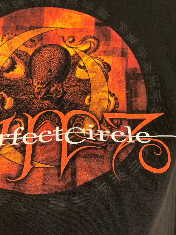 1990's A Perfect Circle "Octoheart" Graphic Band T-Shirt