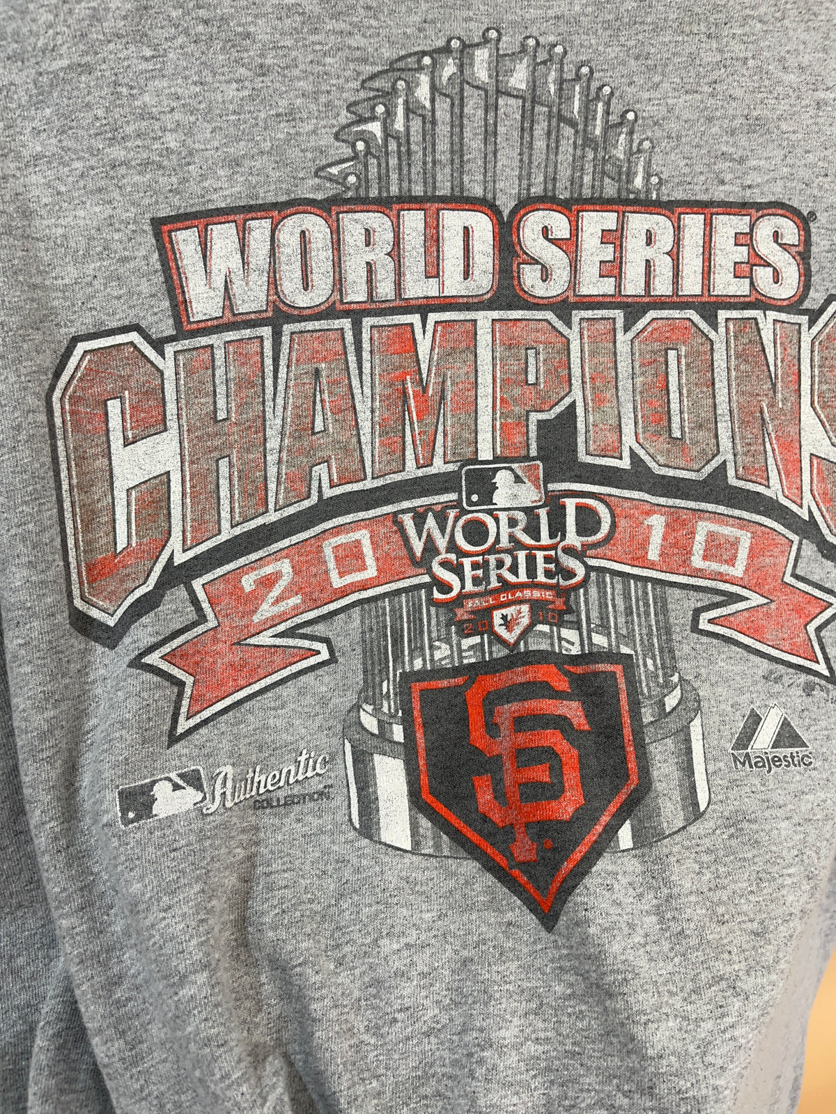 Vintage San Francisco Giants 2010 World Series Champions t-shirt — Arkive Vintage