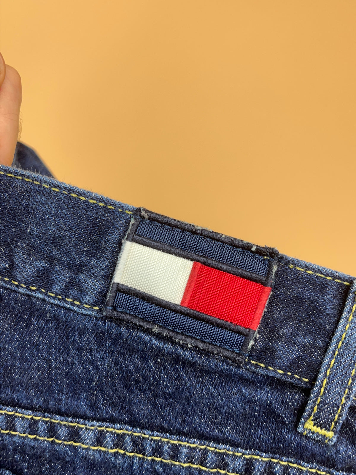 Y2K Tommy Hilfiger Dark Wash Denim Shorts