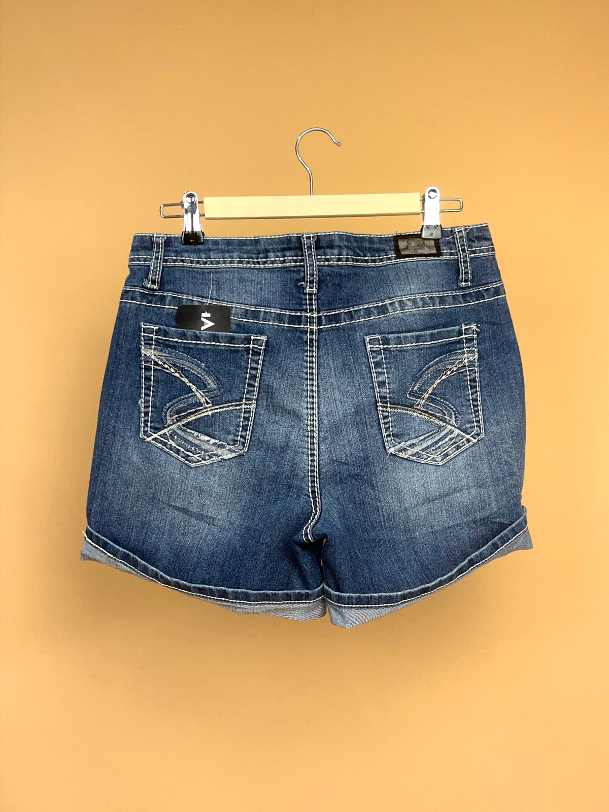 Y2K Earl Jean Faded Denim Shorts