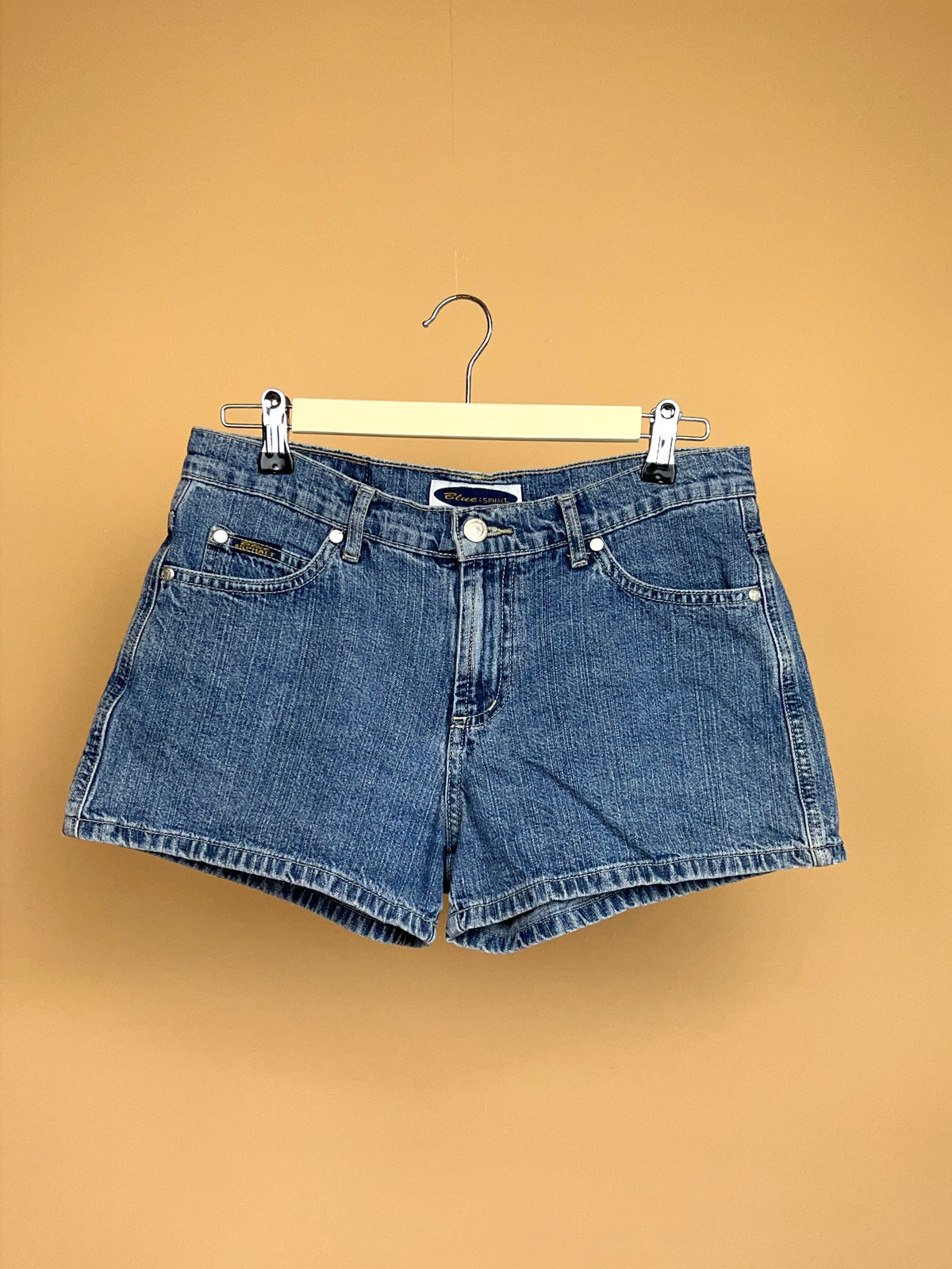 Y2K Asphalt Denim Shorts