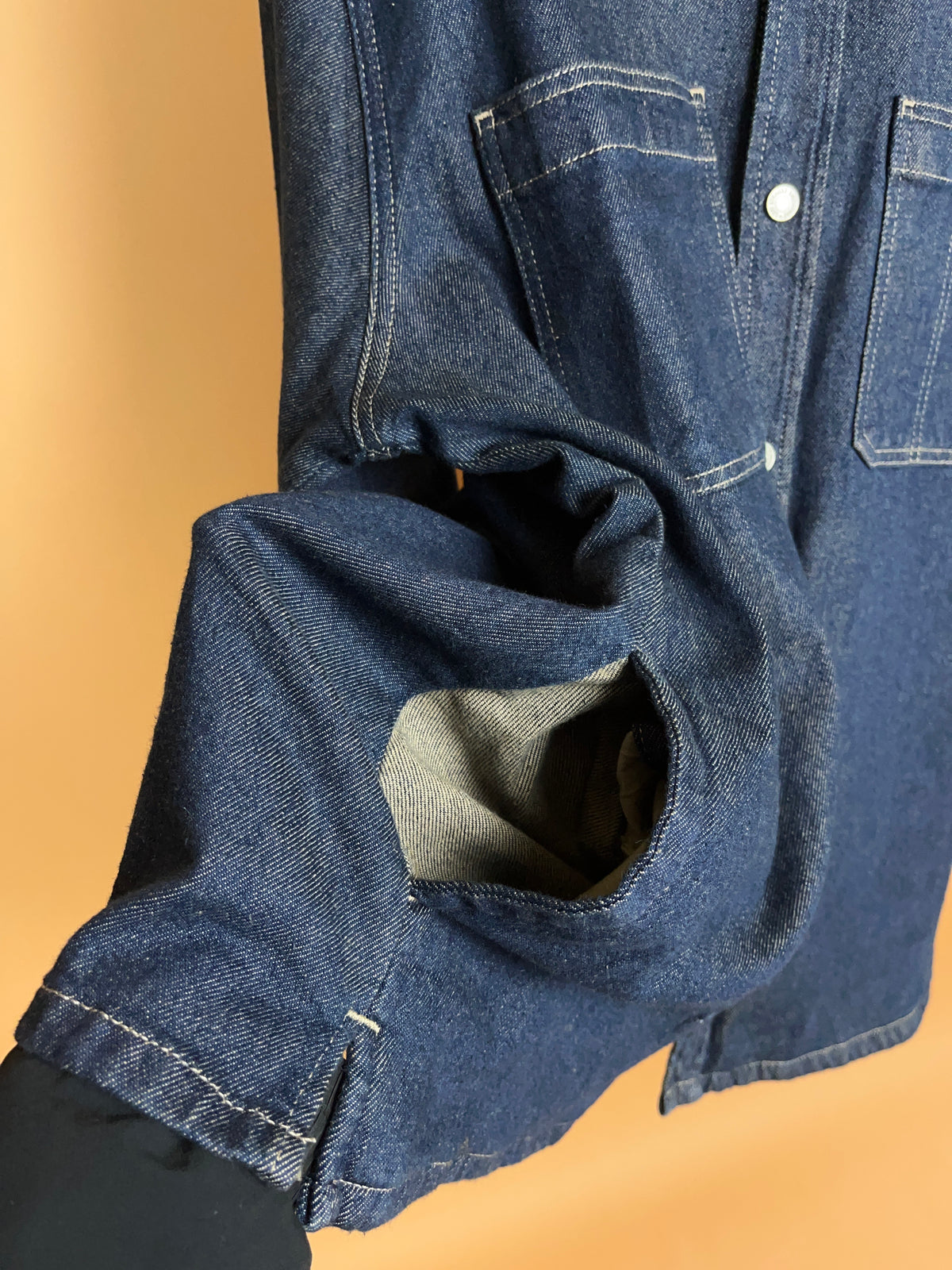 Y2K Levi's Signature Dark Indigo Denim Jacket - L