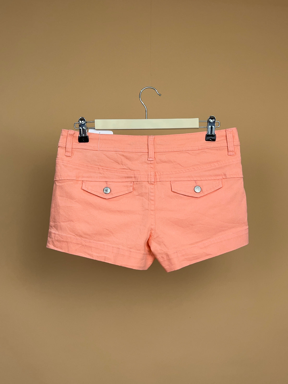 Y2K Coral Denim Shorts