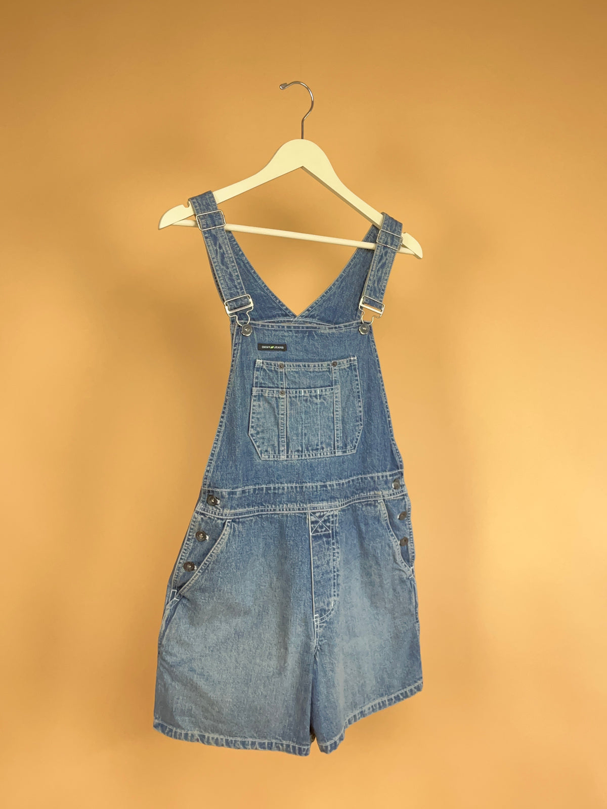 Y2K DKNY Dungaree Shorts