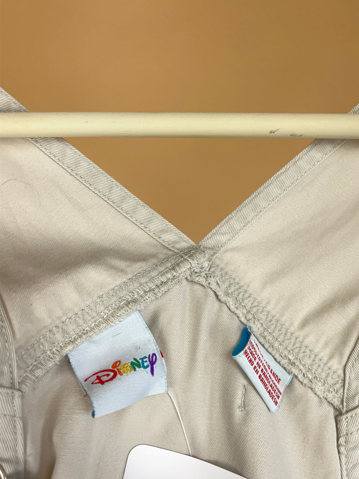 Y2K Mickey Mouse Dungaree Shorts