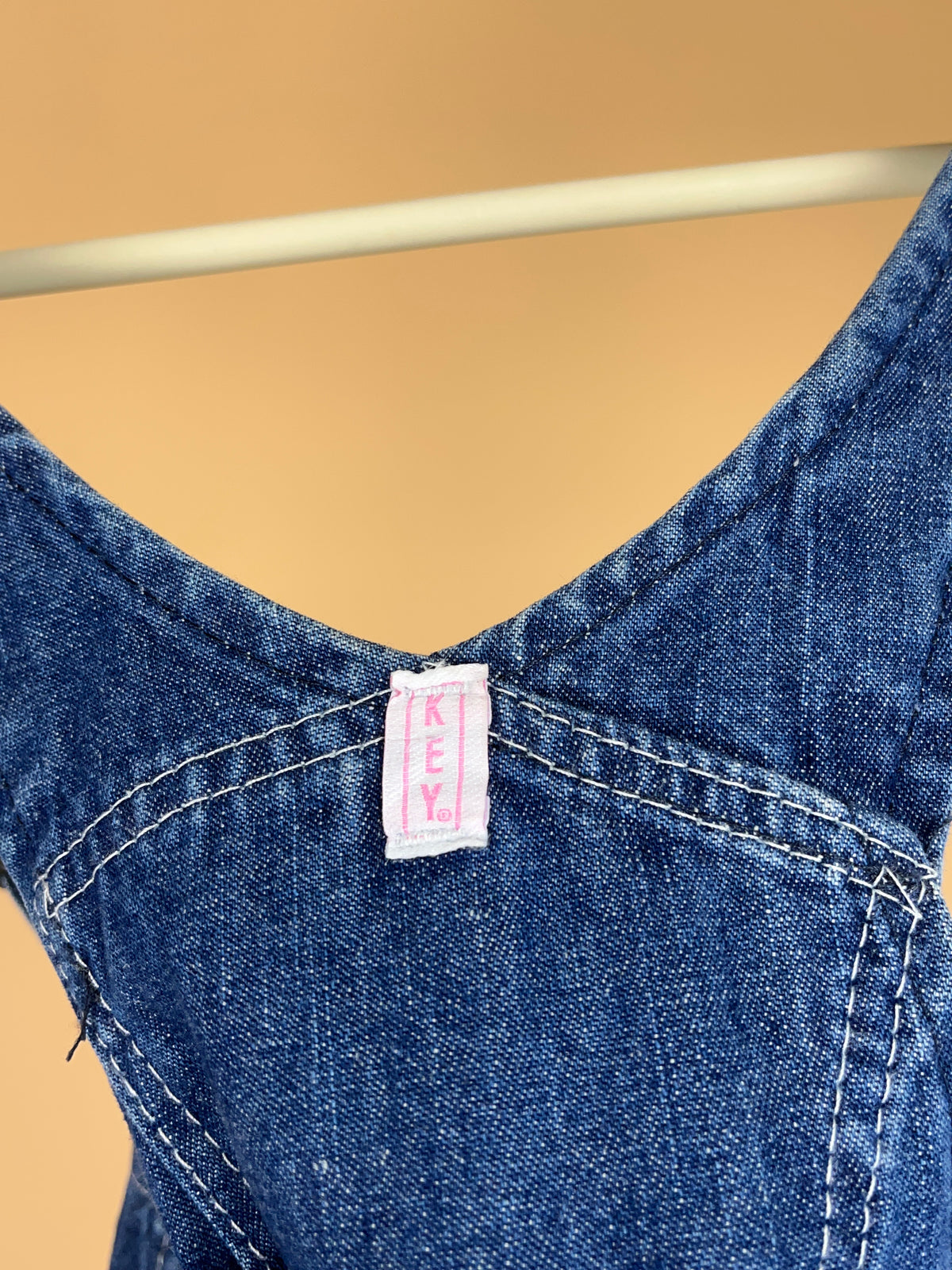 1990s Key Baggy Dungarees