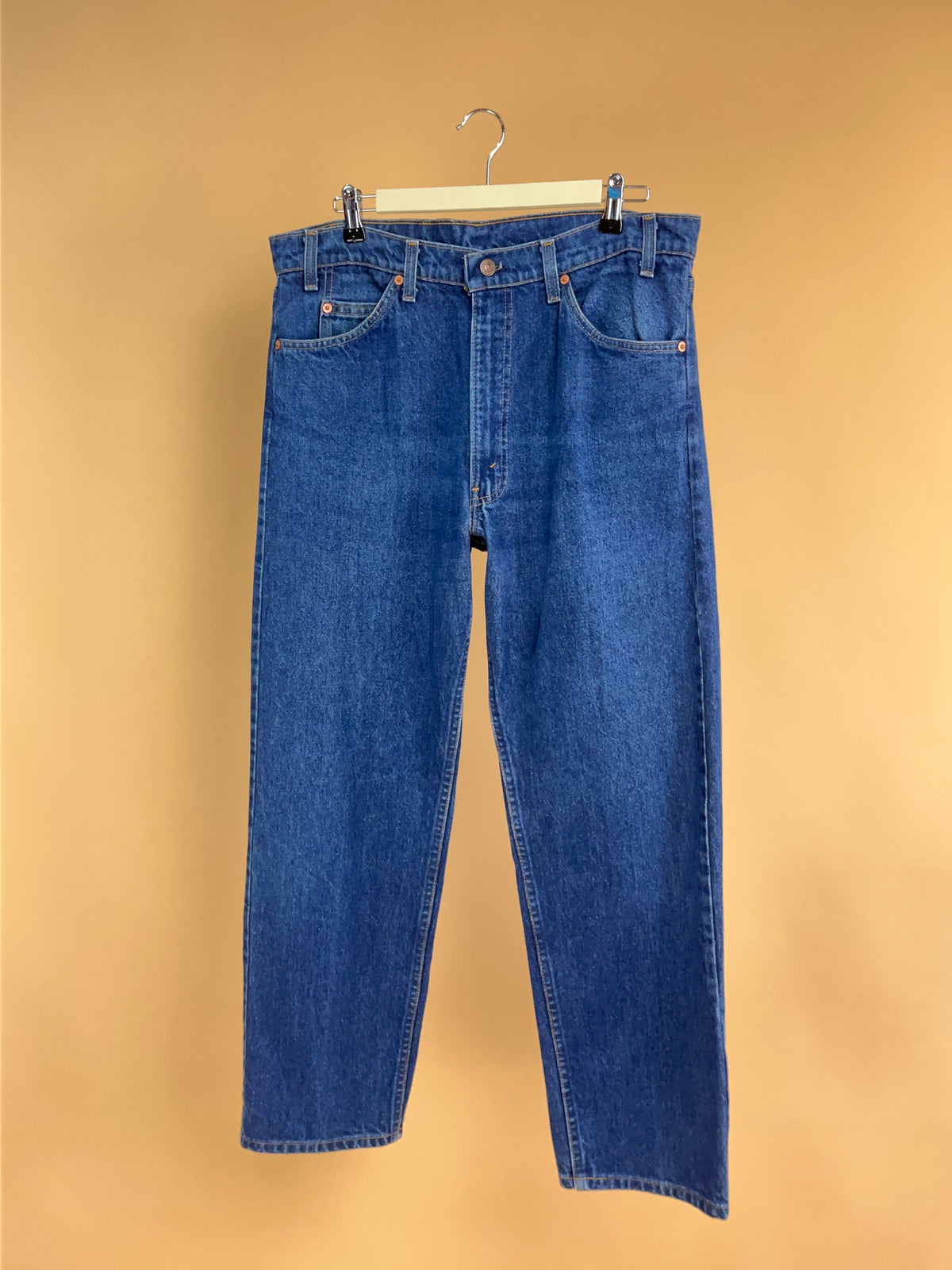 1995 Levi's Orange Tab 505 Dark Wash Denim jeans - 34"