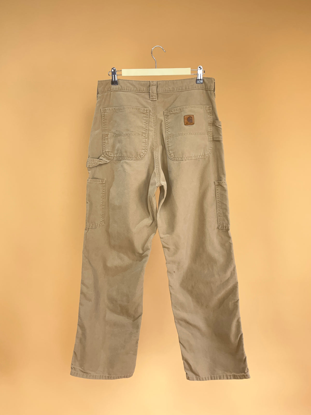 Carhartt Cream Cargo Pants - 33"