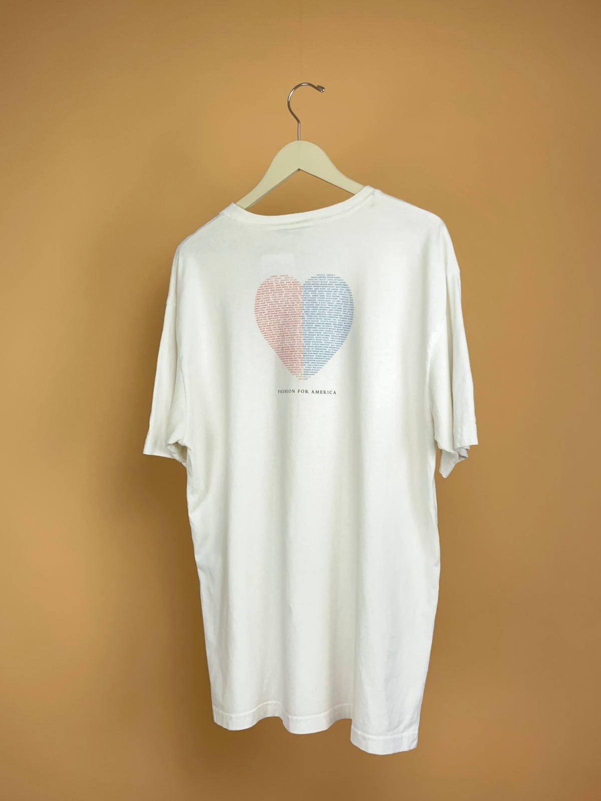 1980s Coda/ Vougue Abstract Heart Graphic T-Shirt - Made in USA - XL