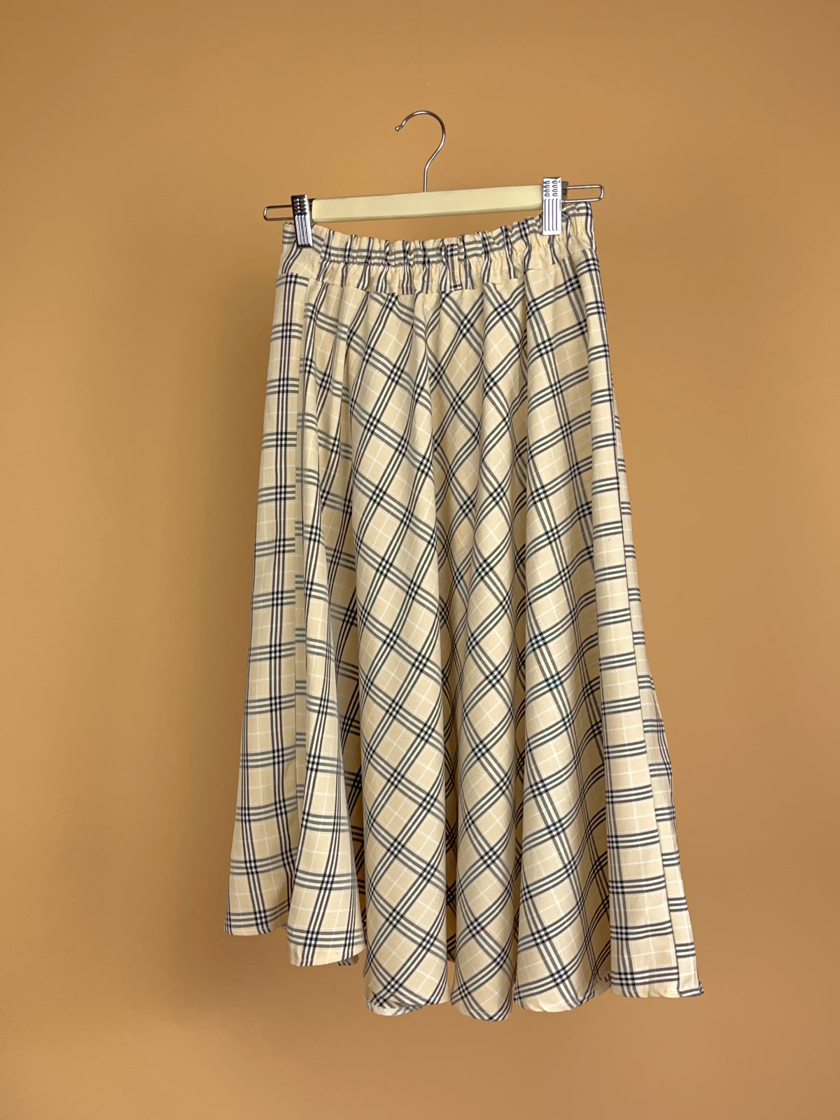 Y2K Checkered Long Skirt - 8