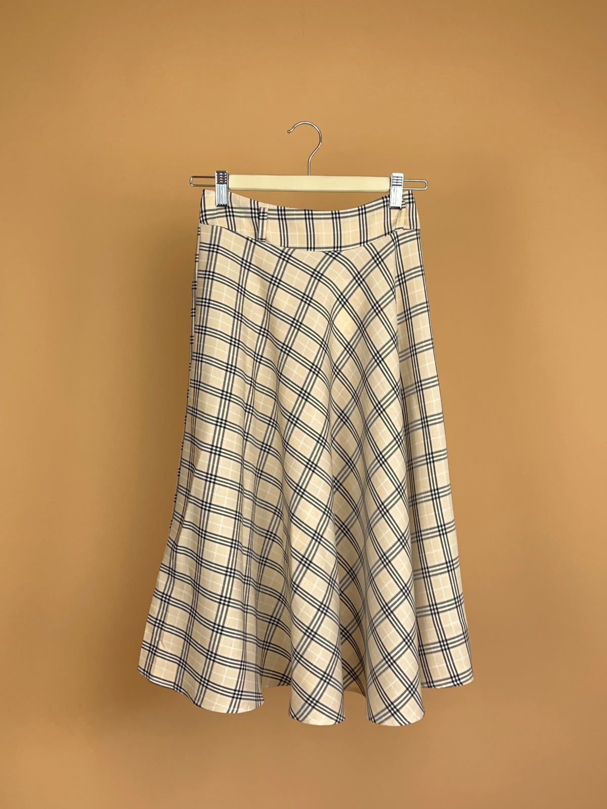 Y2K Checkered Long Skirt - 8