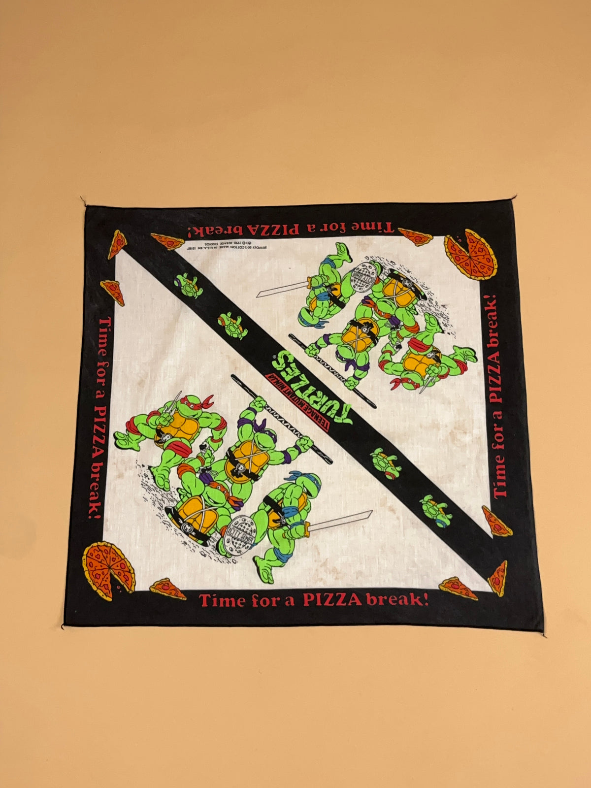 1990's Teenage Mutant Ninja Turtles Bandana