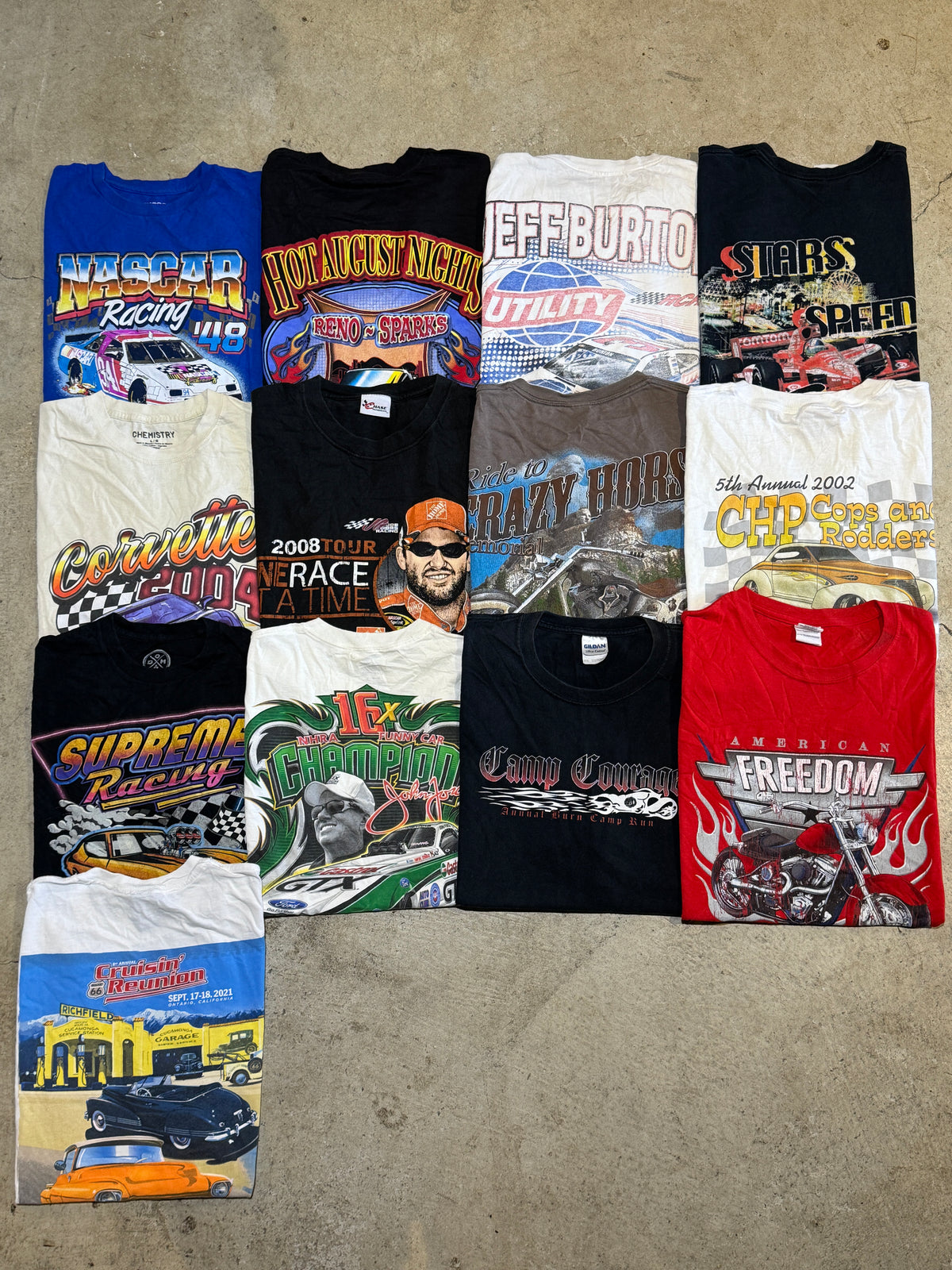 Rev Headz Vintage T-Shirt Bundle (13 tees)