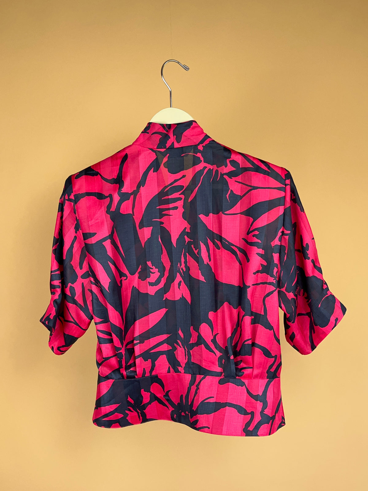 1980's Pierre Balmain Abstract Print Blouse - M