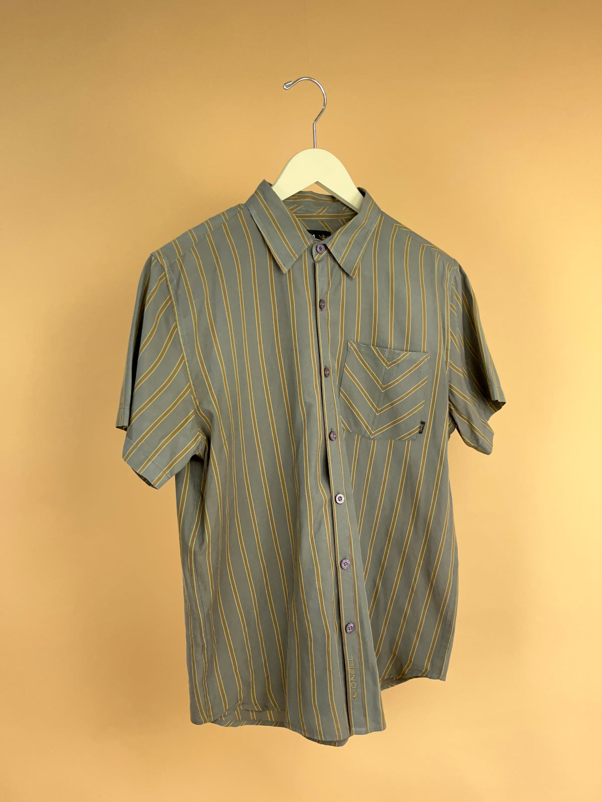 ONeill "Maverick Series" Santa Cruz Stripe Shirt - M