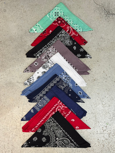 Wholesale Bandana Bundle (10 Bandanas)