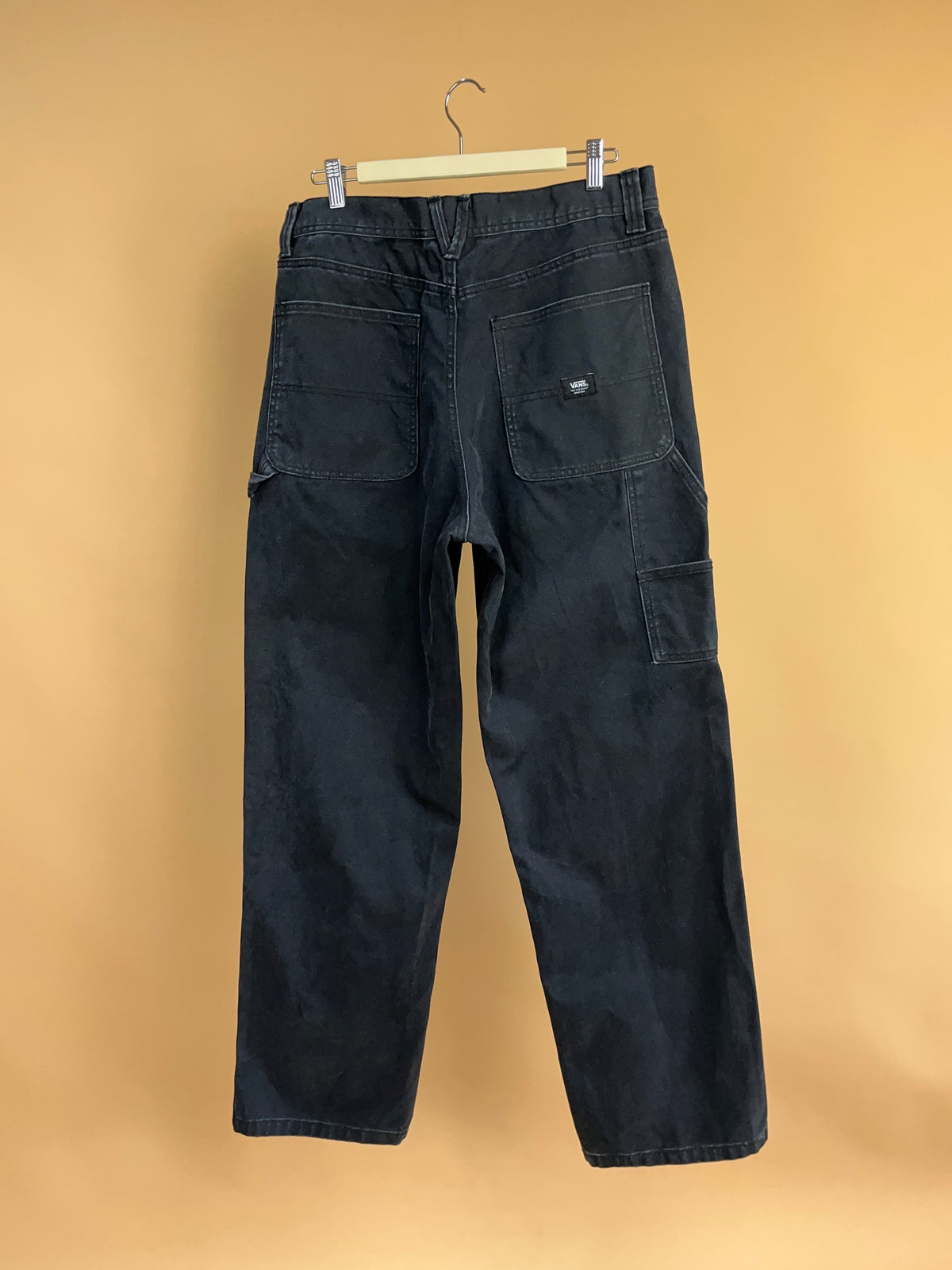 Vans Drill Chore Carpenter Black Jeans - 32"