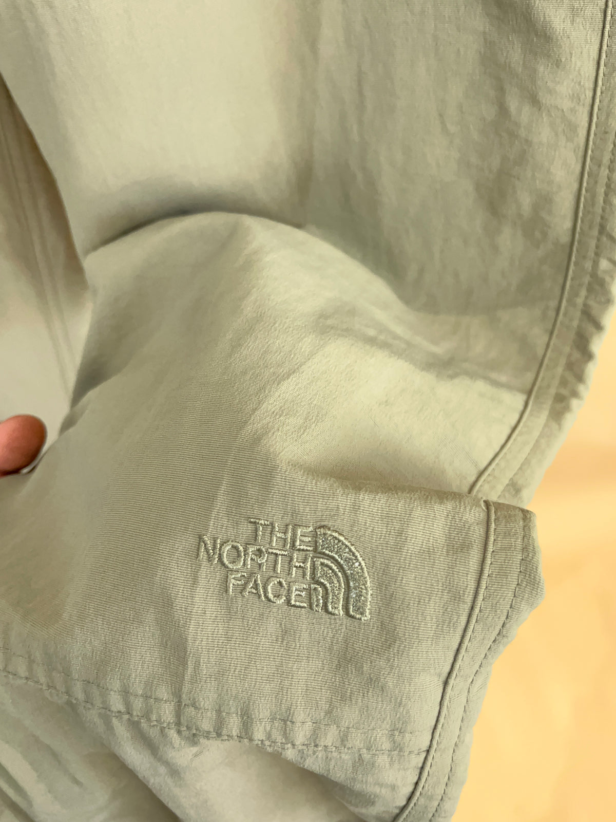Y2K The North Face taupe nylon hiking pants — Arkive Vintage