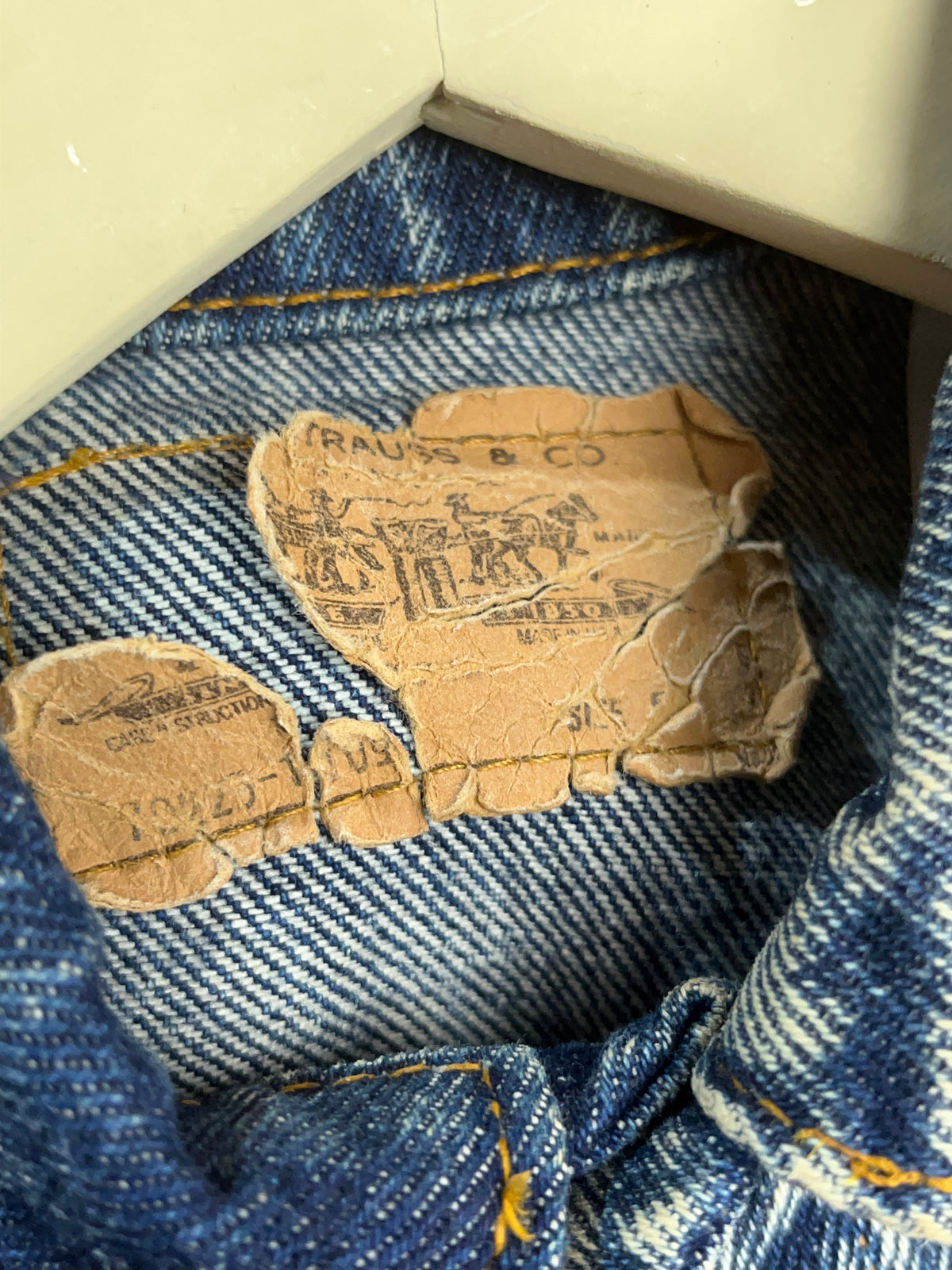 1980s Little Levi's Acid Wash Denim Jacket - 4Y