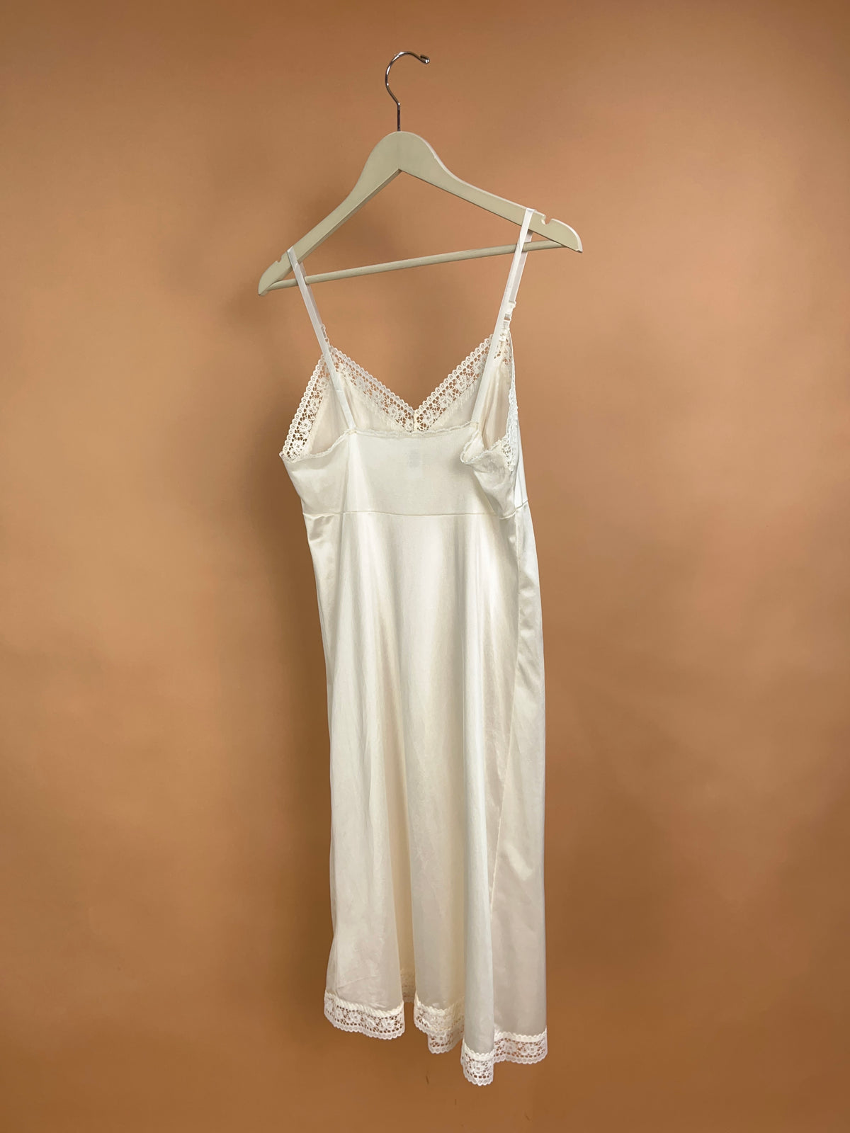 1970's Wondermaid Cream Babydoll Slip Dress size 34