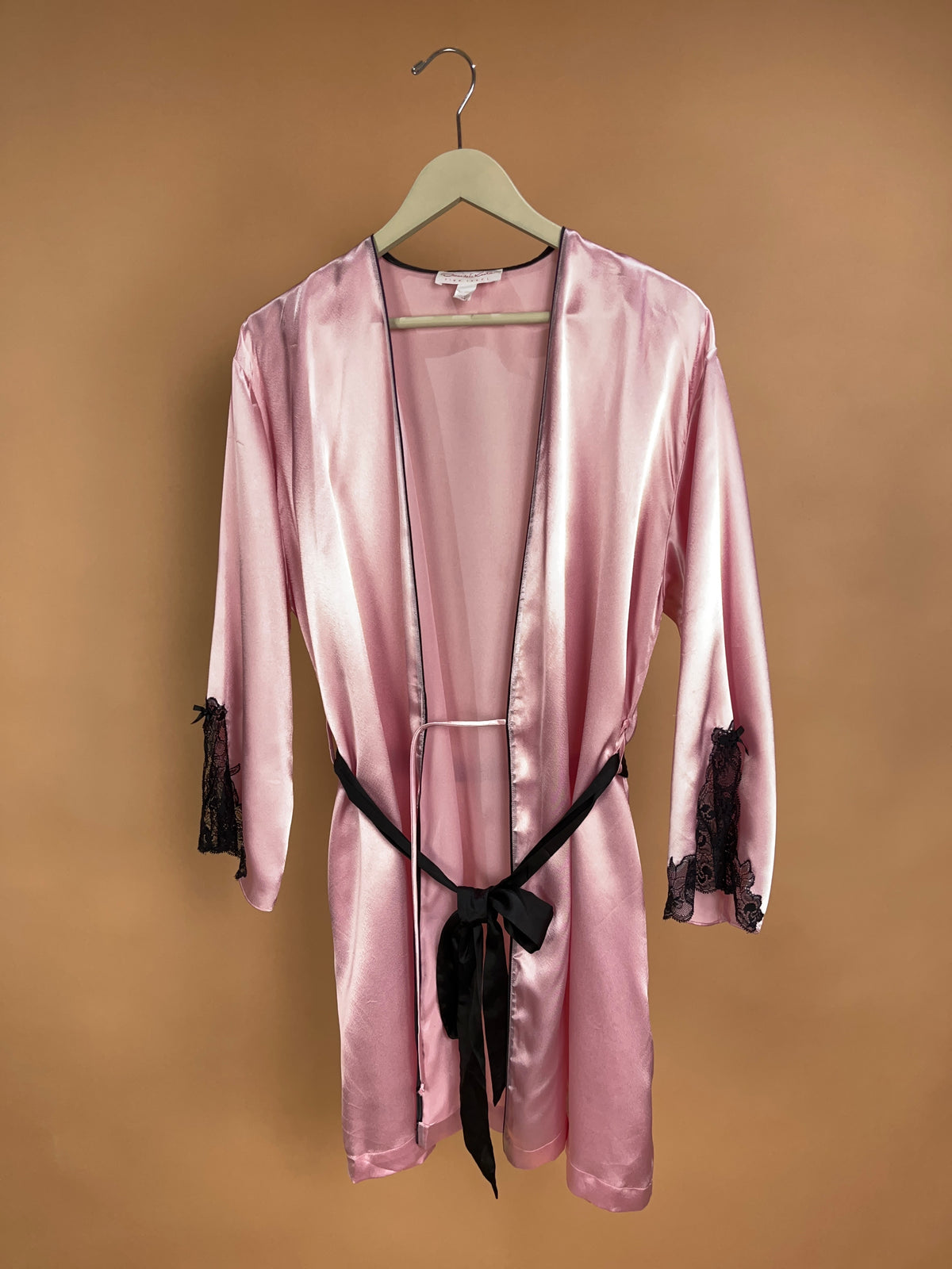 1990's Oscar de la Renta Pink Bath Robe size M