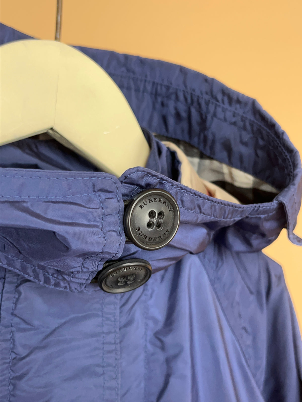 Burberry Navy Windbreaker - Size 10Y