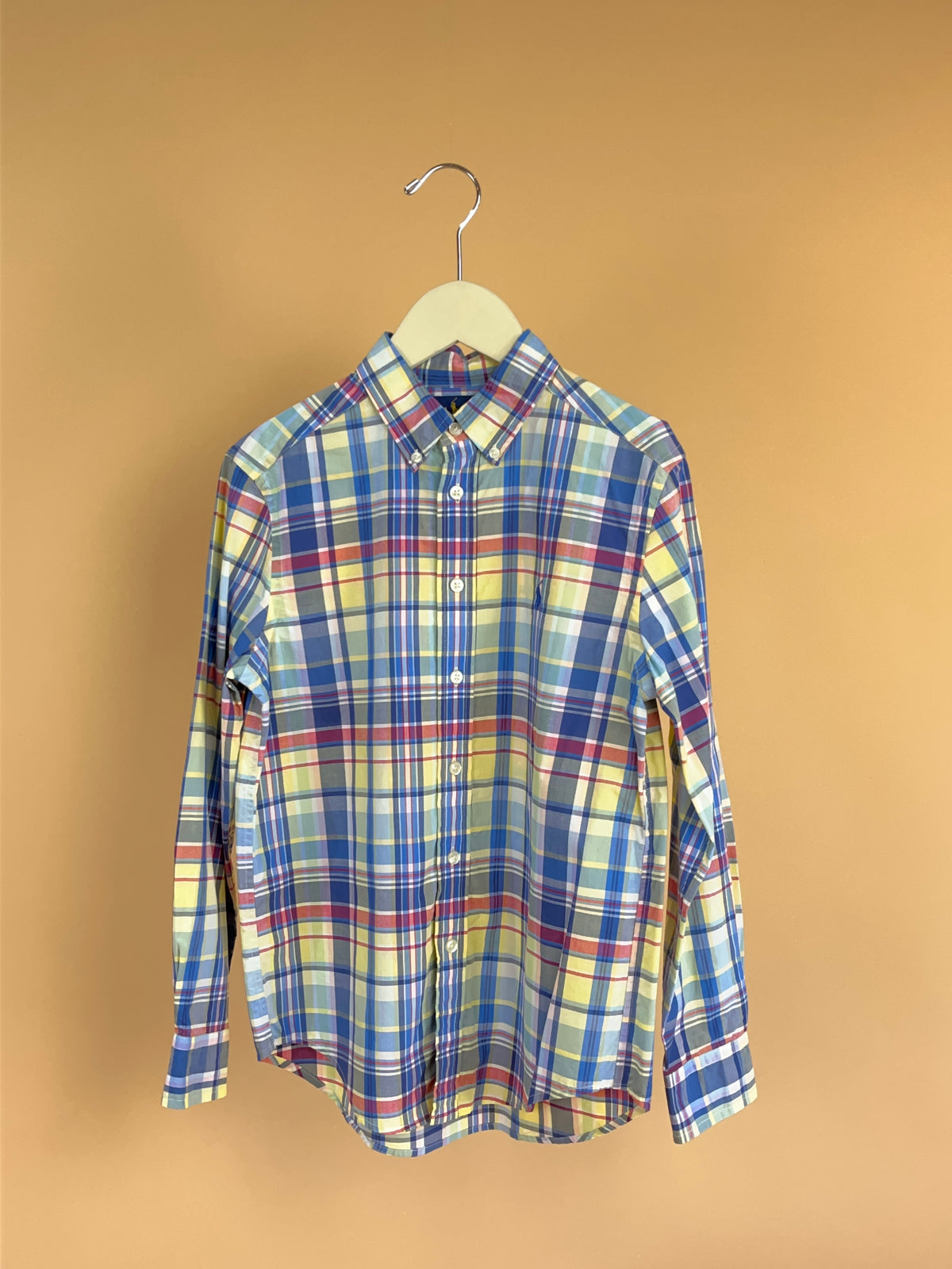 Y2K Ralph Lauren Plaid Shirt - 10Y