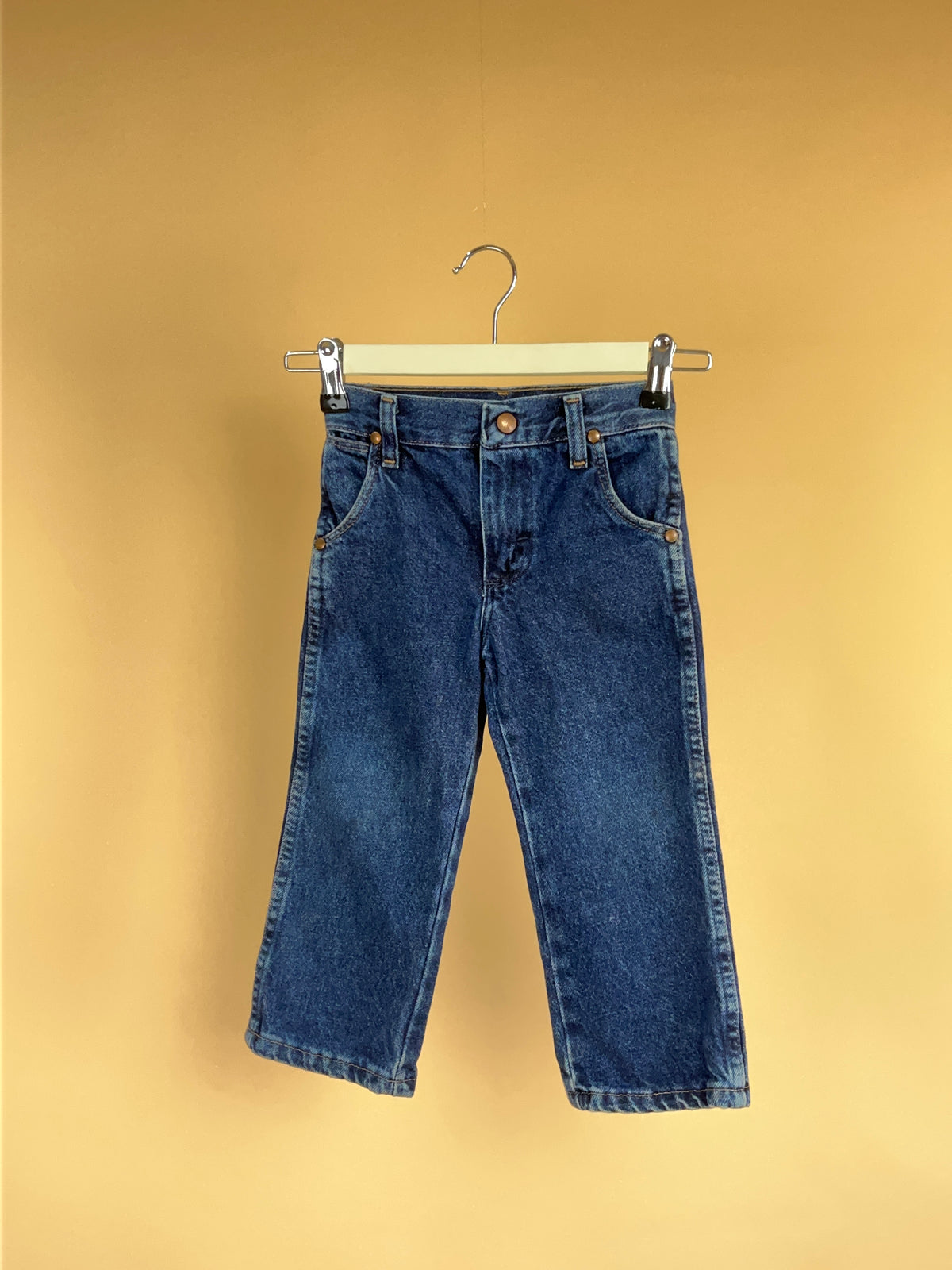 Y2K "Wrangler" Dark Wash Denim Jeans - 3Y