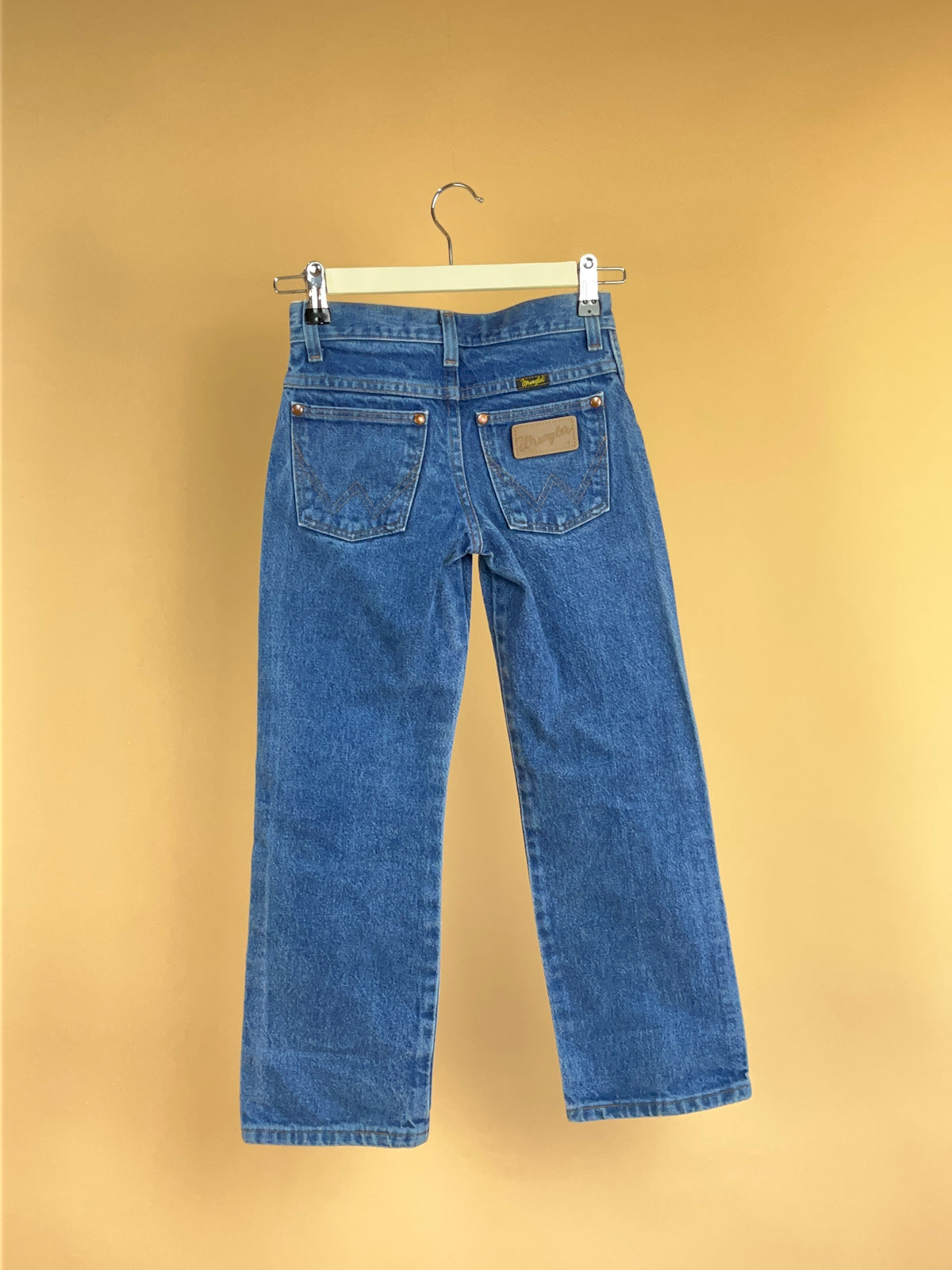 Y2K Wrangler Straight Leg Denim Jeans - 8Y